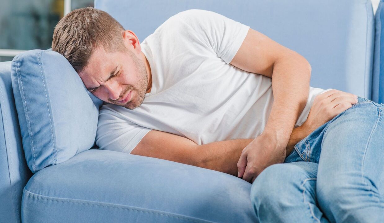 sakit pada seorang lelaki dengan prostatitis kronik