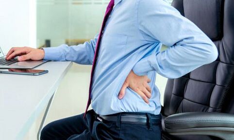 sakit belakang dengan prostatitis