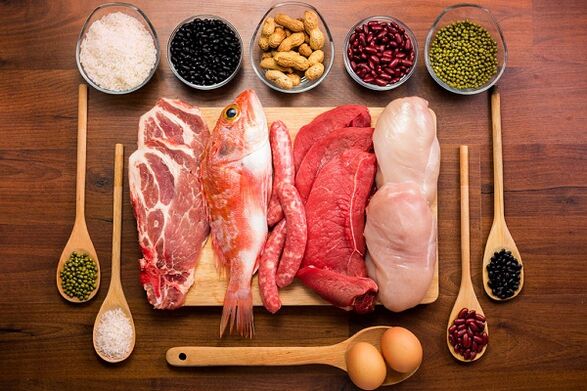 Produk daging dan ikan ditunjukkan dengan prostatitis