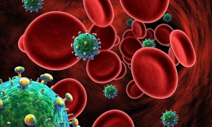 virus dalam badan sebagai penyebab perkembangan prostatitis